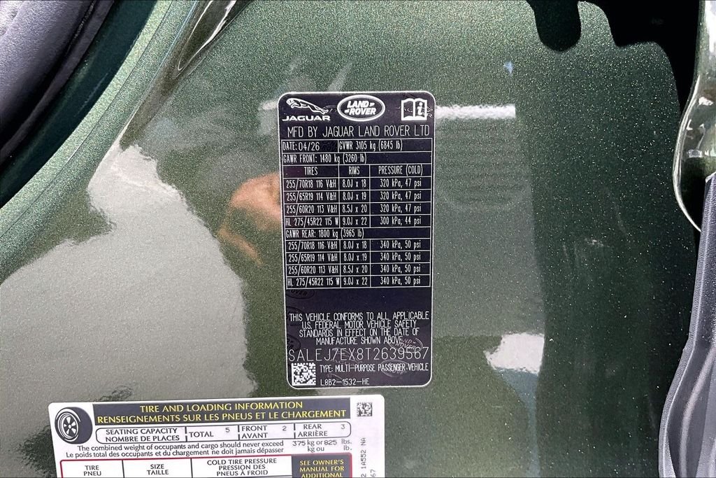 New 2026 WOOLSTONE GREEN Land Rover S image 8