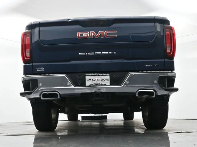 Used 2021 PACIFIC BLUE METALLIC GMC SLT image 27