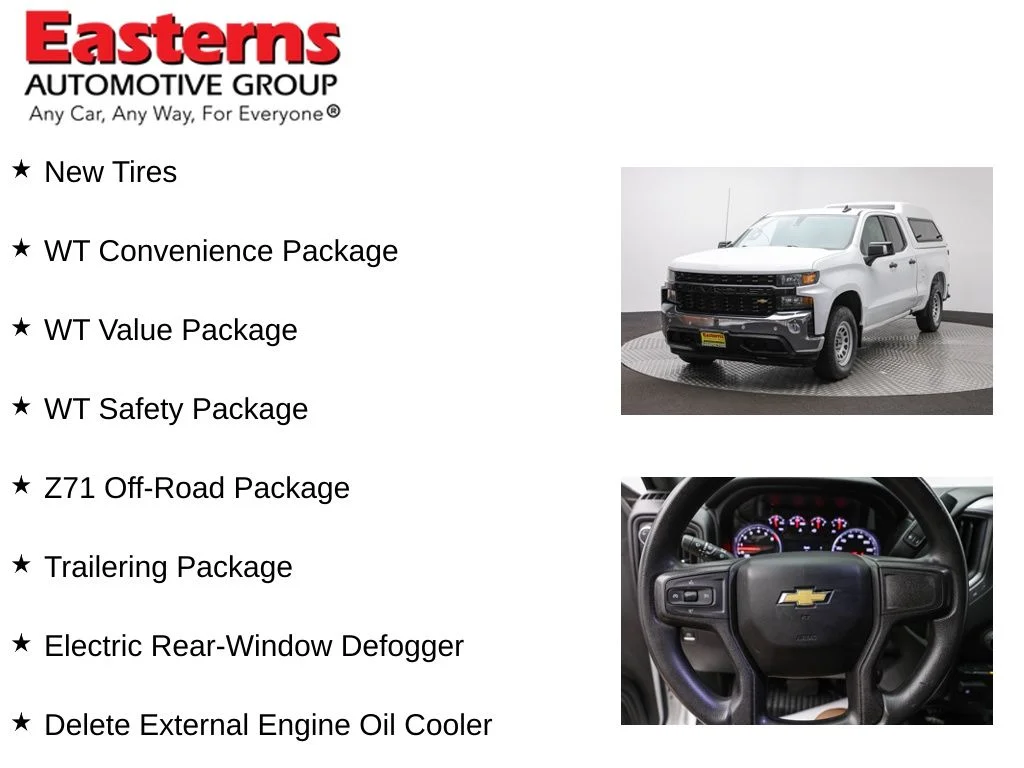 Used 2021 White Chevrolet WT image 11