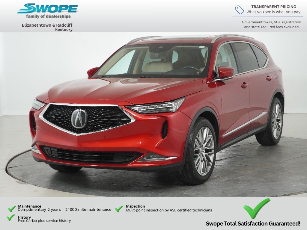 Used 2023 Performance Red Pearl Acura w/Advance Package image 10