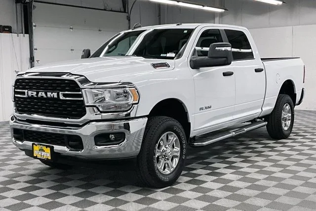 Used 2024 Bright White Clearcoat Ram Big Horn image 12