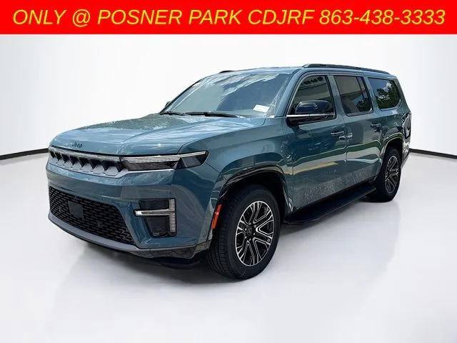 New 2026 Steel Blue Exterior Paint Jeep Grand Wagoneer image 1