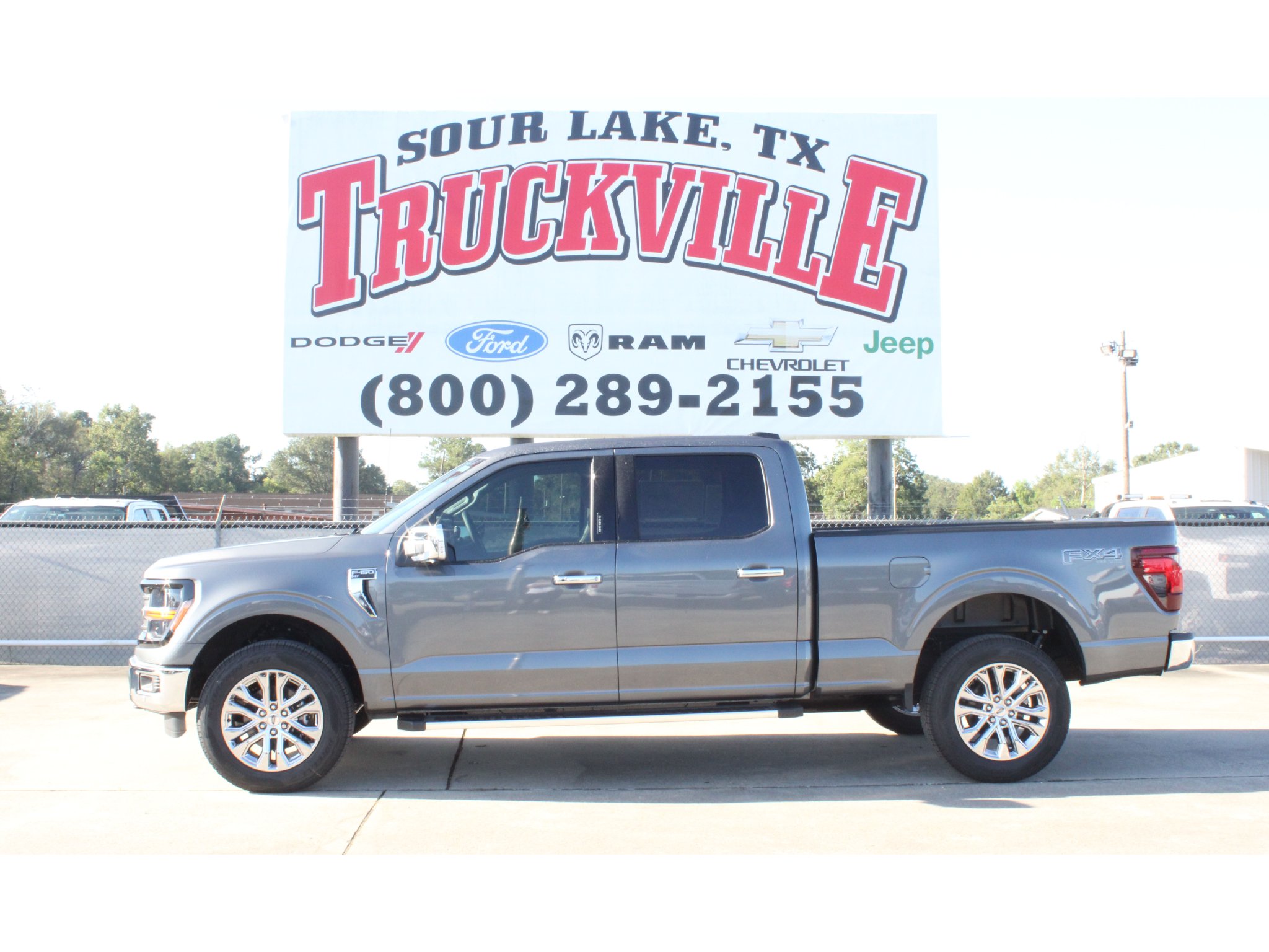 New 2026 Carbonized Gray Metallic Ford XLT image 1
