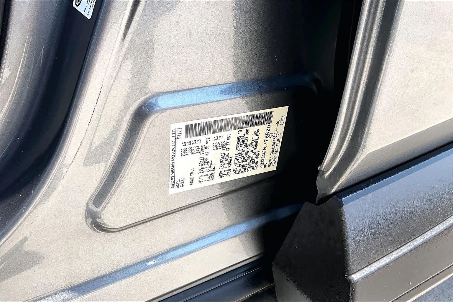 Used 2023 Gun Metallic Nissan S image 33