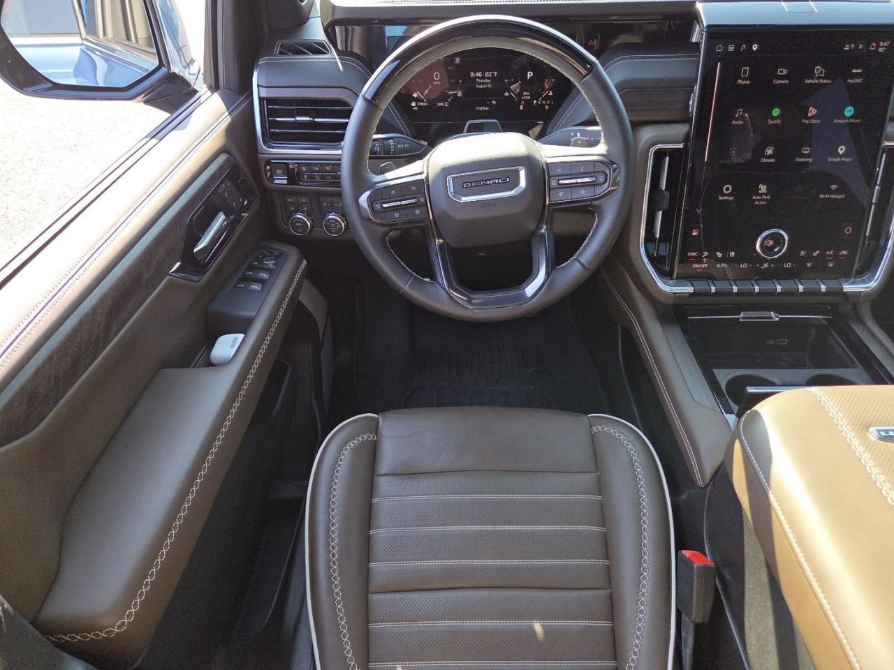 Used 2025 Downpour Metallic GMC Denali Ultimate image 35