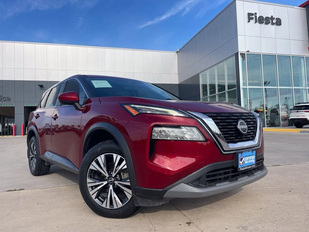 Certified Used 2023 Red Nissan SV image 1