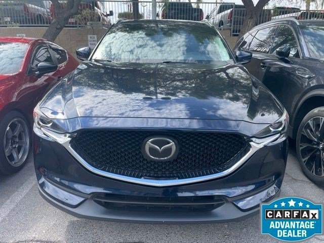 Used 2019 Deep Crystal Blue Mica Mazda Touring image 2