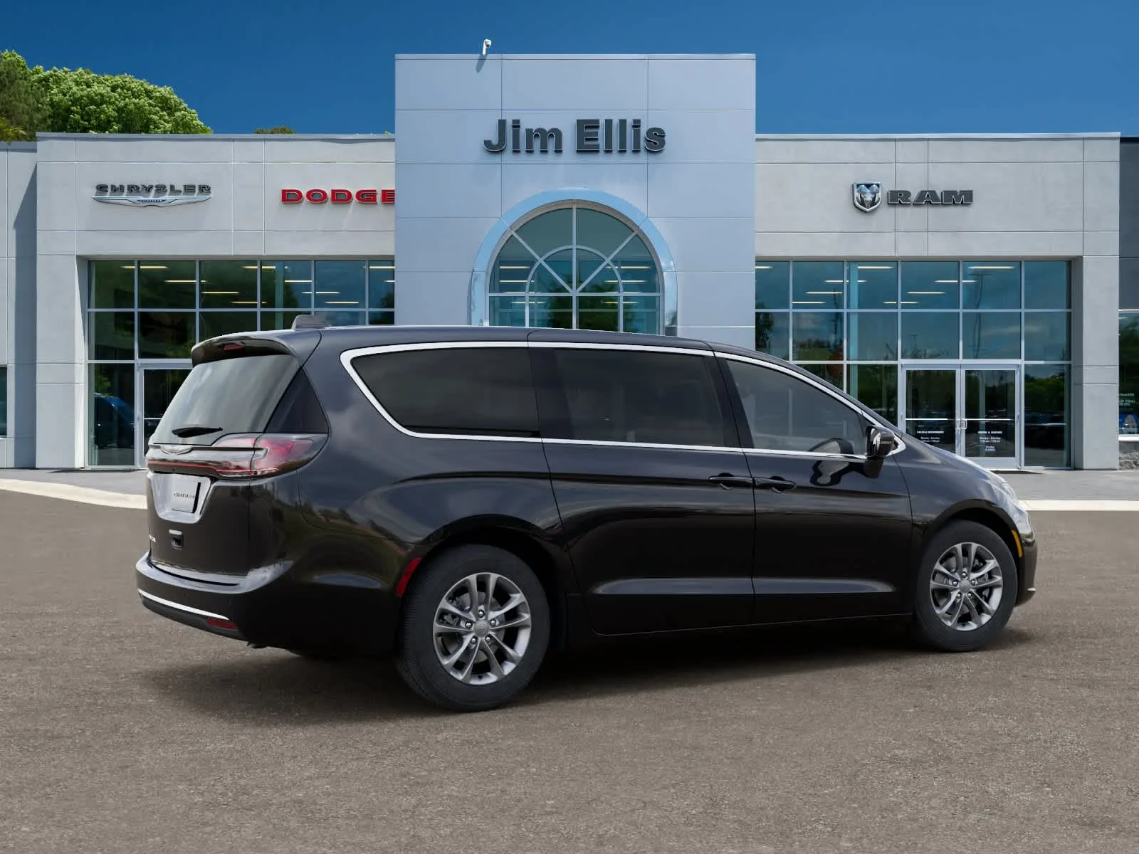 New 2026 Diamond Black Crystal Pearl-Coat Exterior Paint Chrysler Select image 4