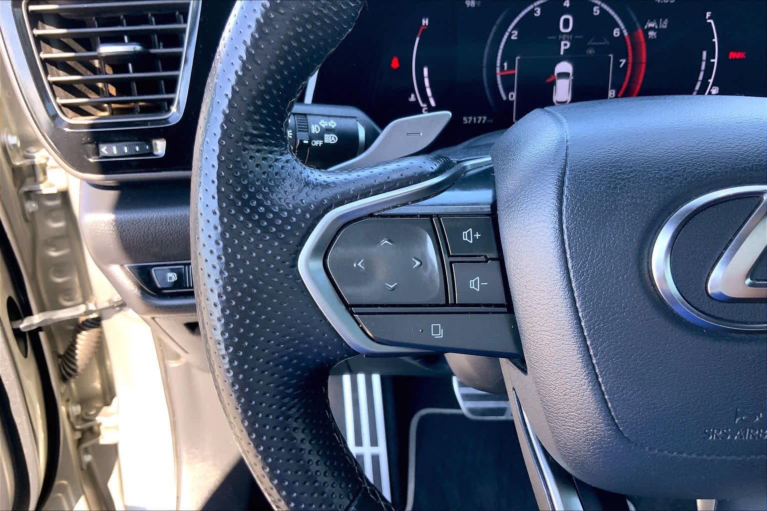 Used 2024 Atomic Silver Lexus F SPORT Handling image 23
