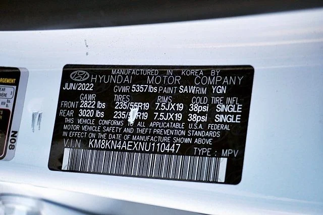 Used 2022 White Hyundai SEL image 33