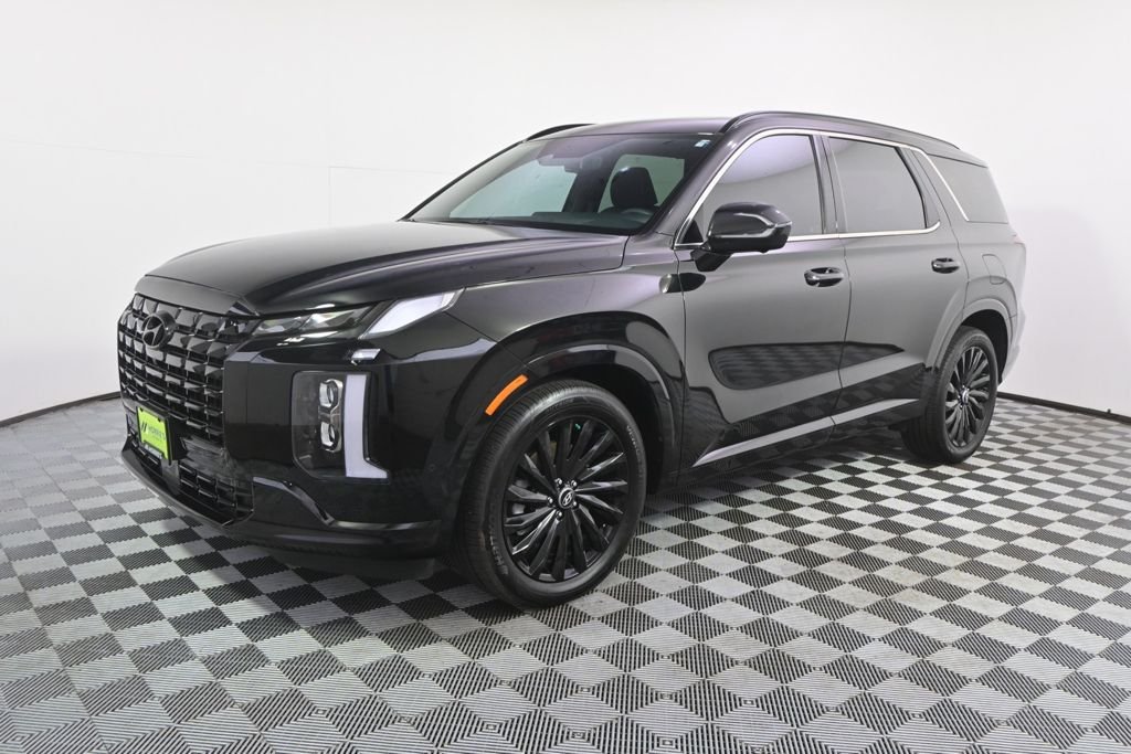 Certified 2025 Hyundai Palisade Calligraphy Night Edition with VIN KM8R7DGE8SU883557 for sale in St. Louis Park, Minnesota