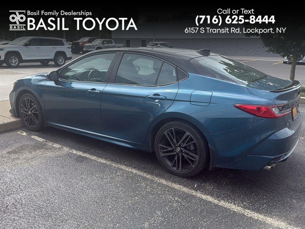 Certified Used 2025 Ocean Gem w/Midnight Black Metallic Roof Toyota XSE image 1