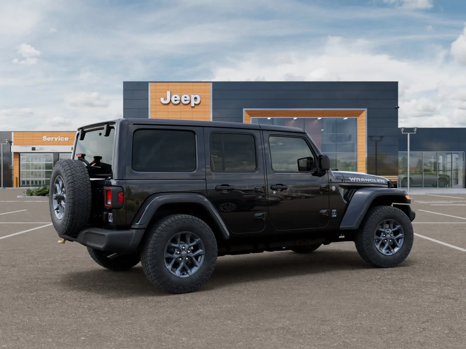 New 2026 Black Clearcoat Jeep 85th Anniversary image 4