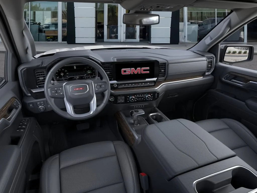 New 2026 Glacier White Tricoat GMC SLT image 15