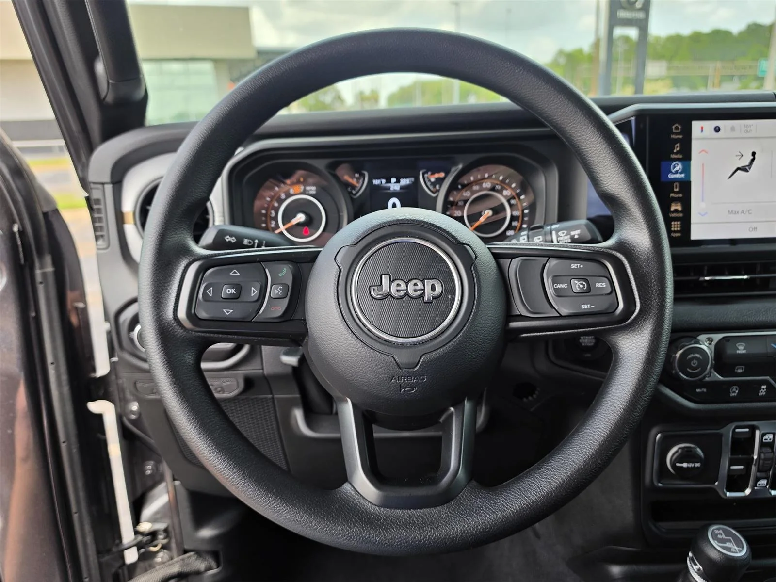 Used 2026 Granite Crystal Metallic Clearcoat Jeep Sport image 26