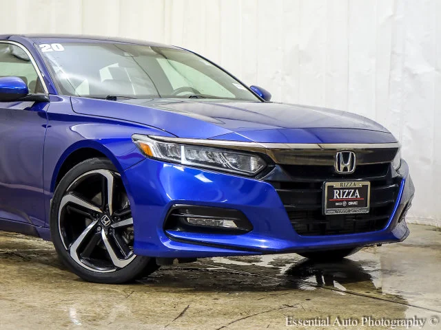 Used 2020 Blue Honda Sport image 6