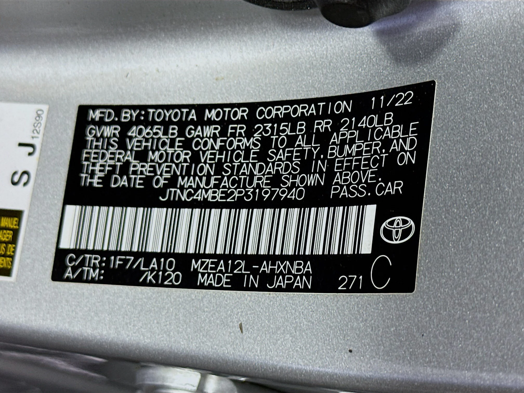 Used 2023 Classic Silver Metallic Toyota XSE image 36