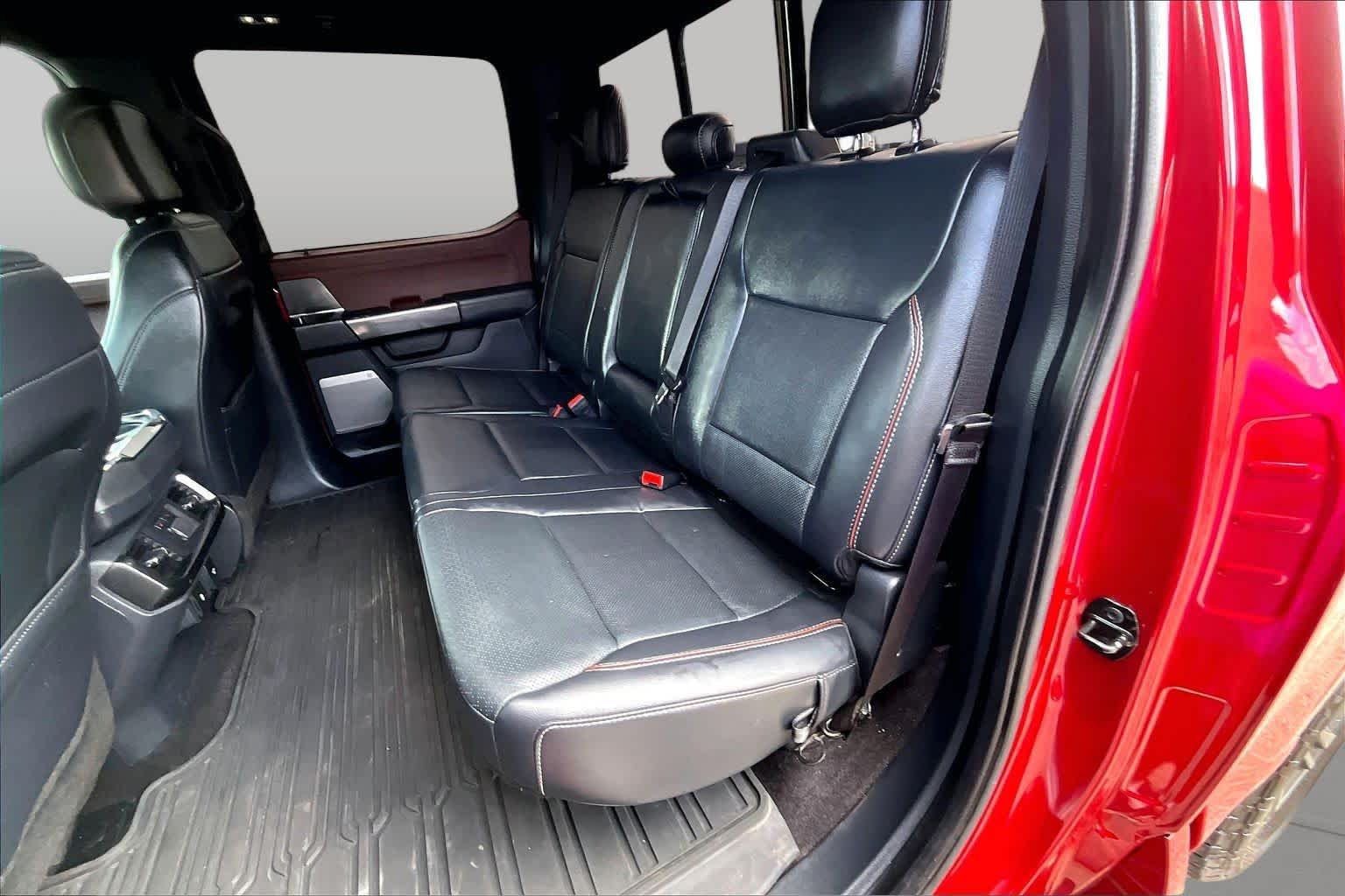 Certified Used 2021 Rapid Red Metallic Tinted Clearcoat Ford LARIAT image 21