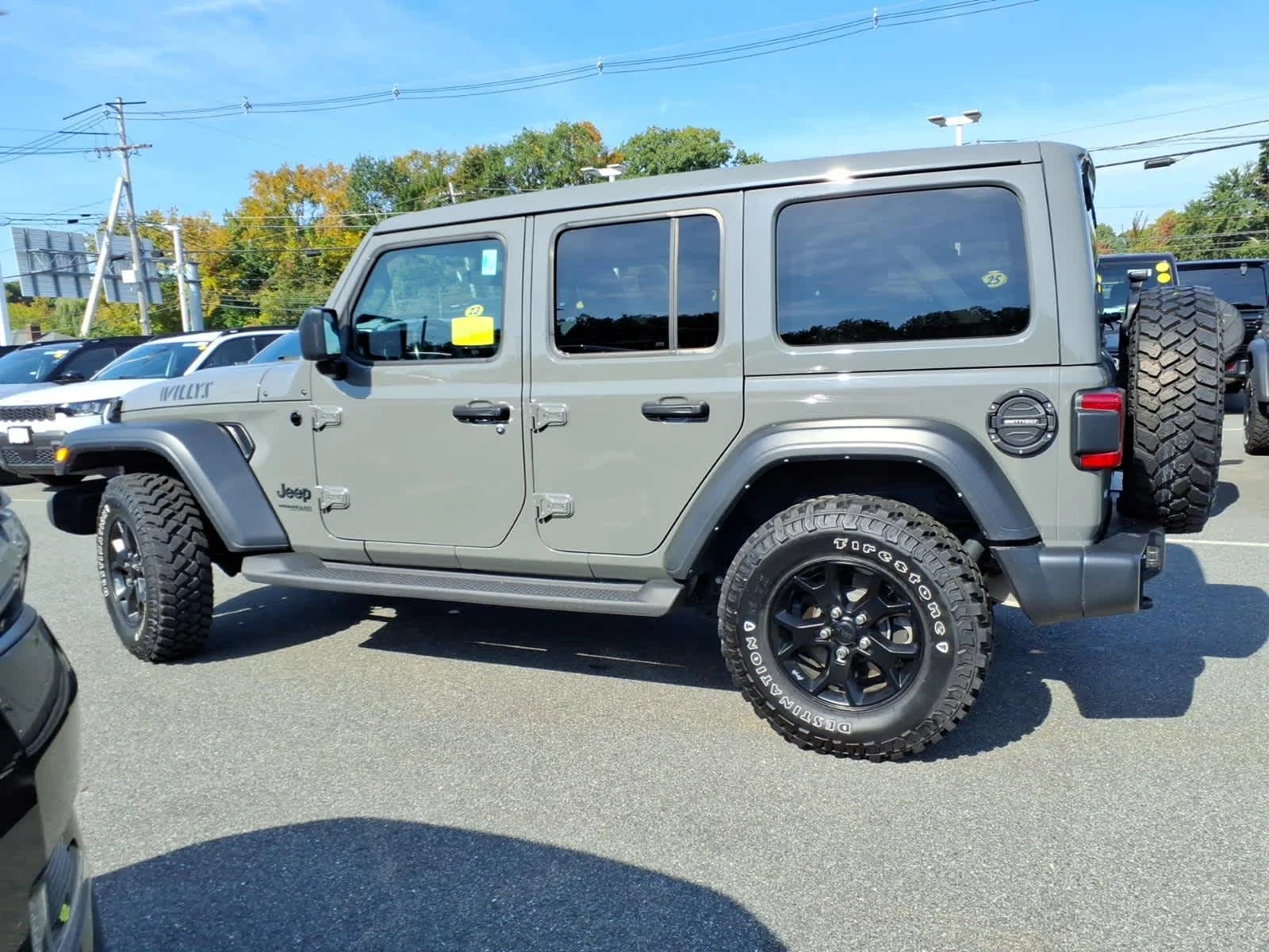 Certified Used 2022 Sting-Gray Clearcoat Jeep Unlimited Willys image 12