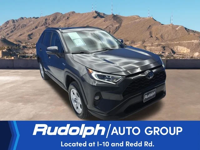 Used 2021 Magnetic Gray Metallic Toyota XLE image 7