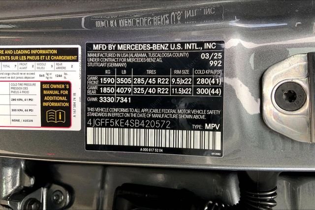 Certified Used 2025 Gray Mercedes-Benz GLS 450 image 30