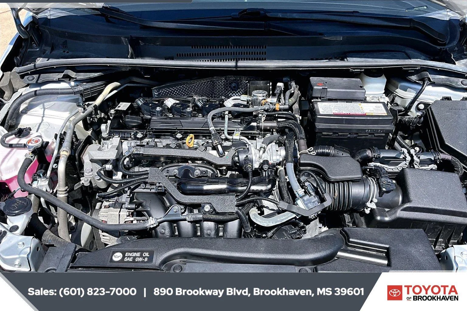 Used 2024 Classic Silver Metallic Toyota SE image 8