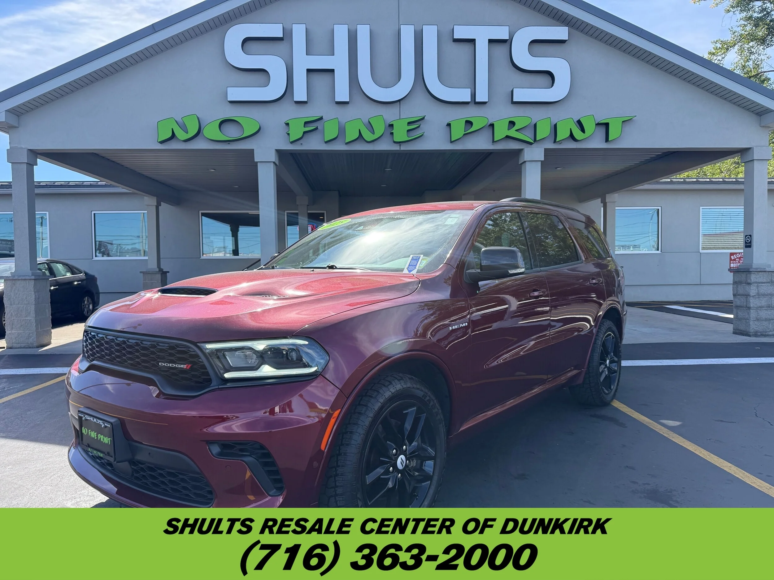Used 2025 Octane Red Pearlcoat Dodge R/T Plus image 1