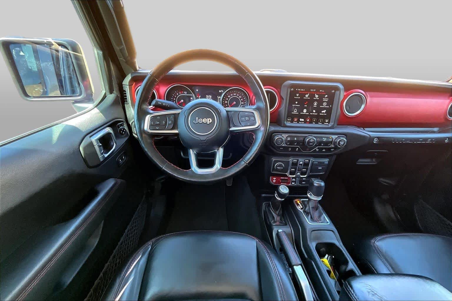 Used 2021 Granite Crystal Clearcoat Metallic Jeep Unlimited Rubicon image 8