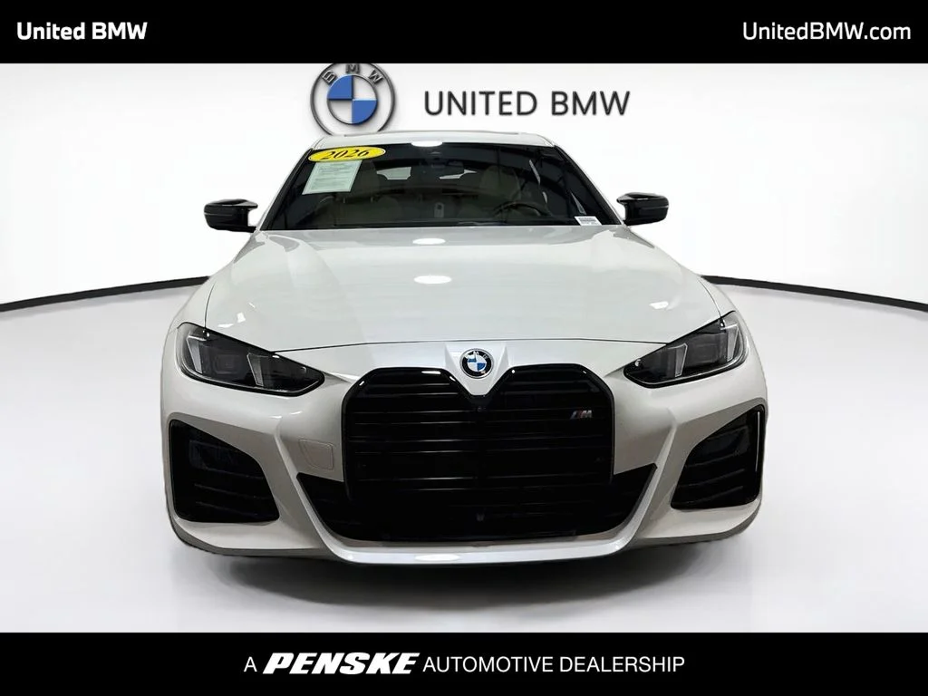 Certified Used 2026 Mineral White Metallic BMW M440i xDrive image 2