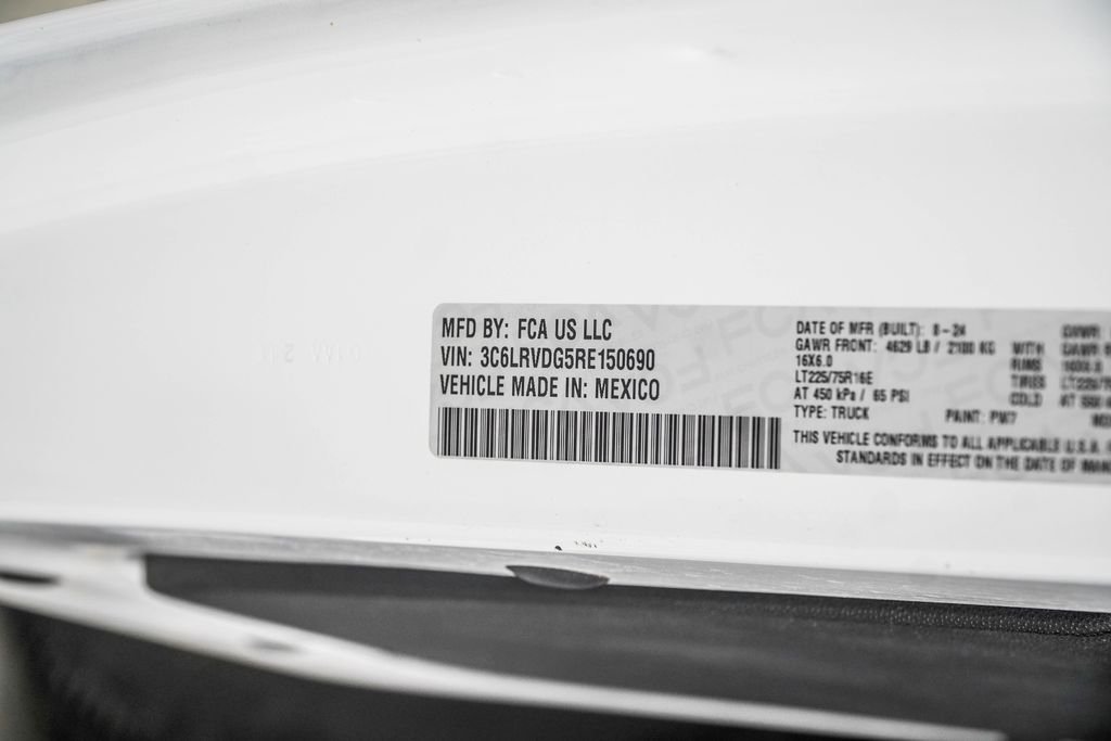 Used 2024 White Ram High Roof image 30
