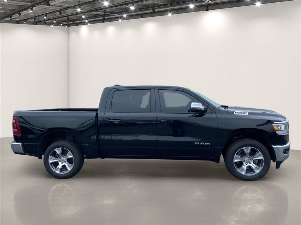 Used 2023 Diamond Black Crystal Pearlcoat Ram Laramie image 8