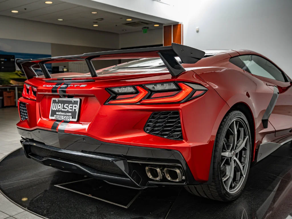 Used 2021 Torch Red Chevrolet Stingray image 18