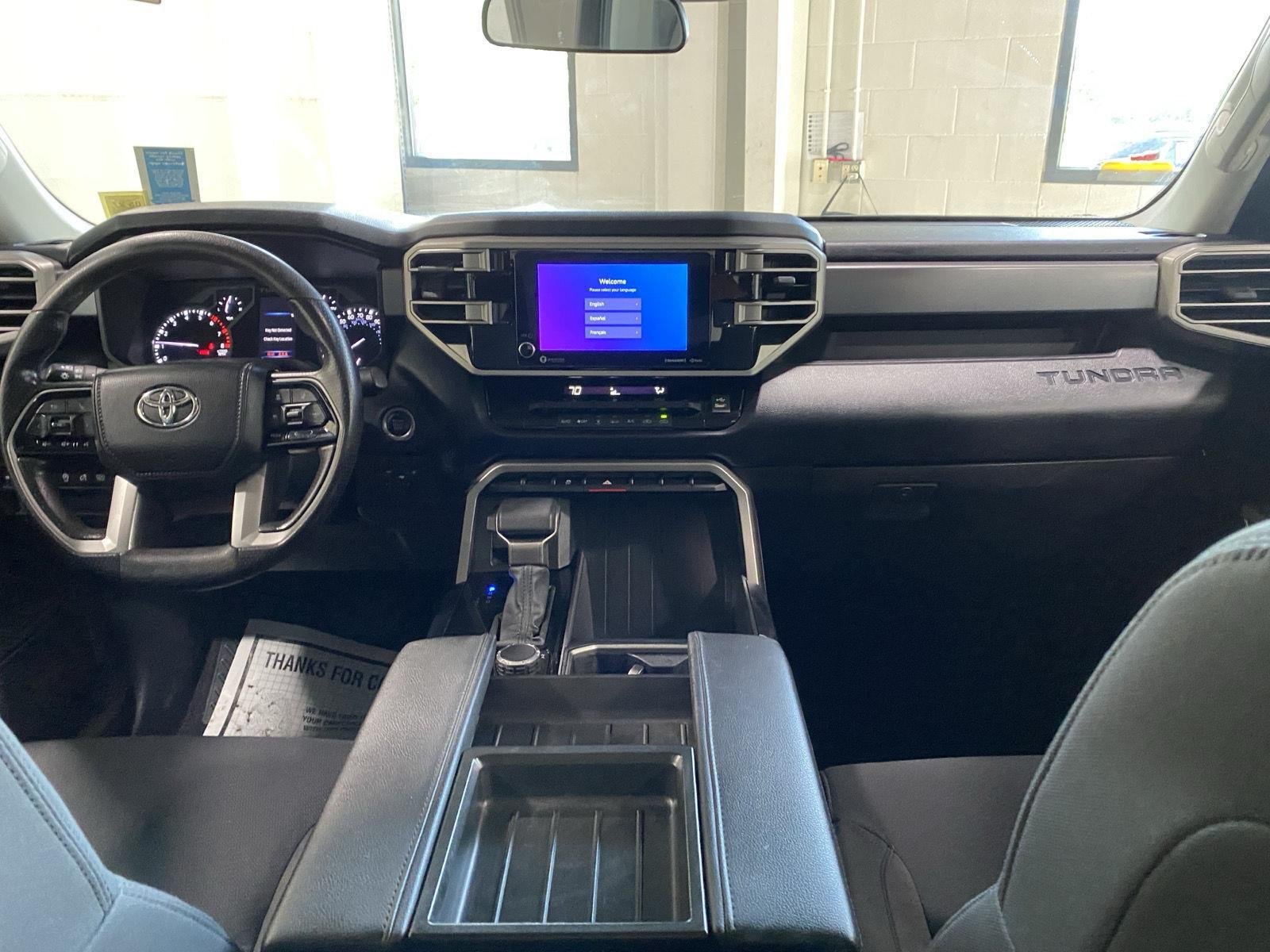 Used 2023 Midnight Black Metallic Toyota SR5 image 4