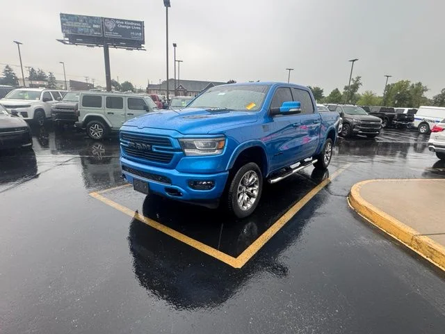 Used 2021 Blue Pearl Ram Laramie image 4