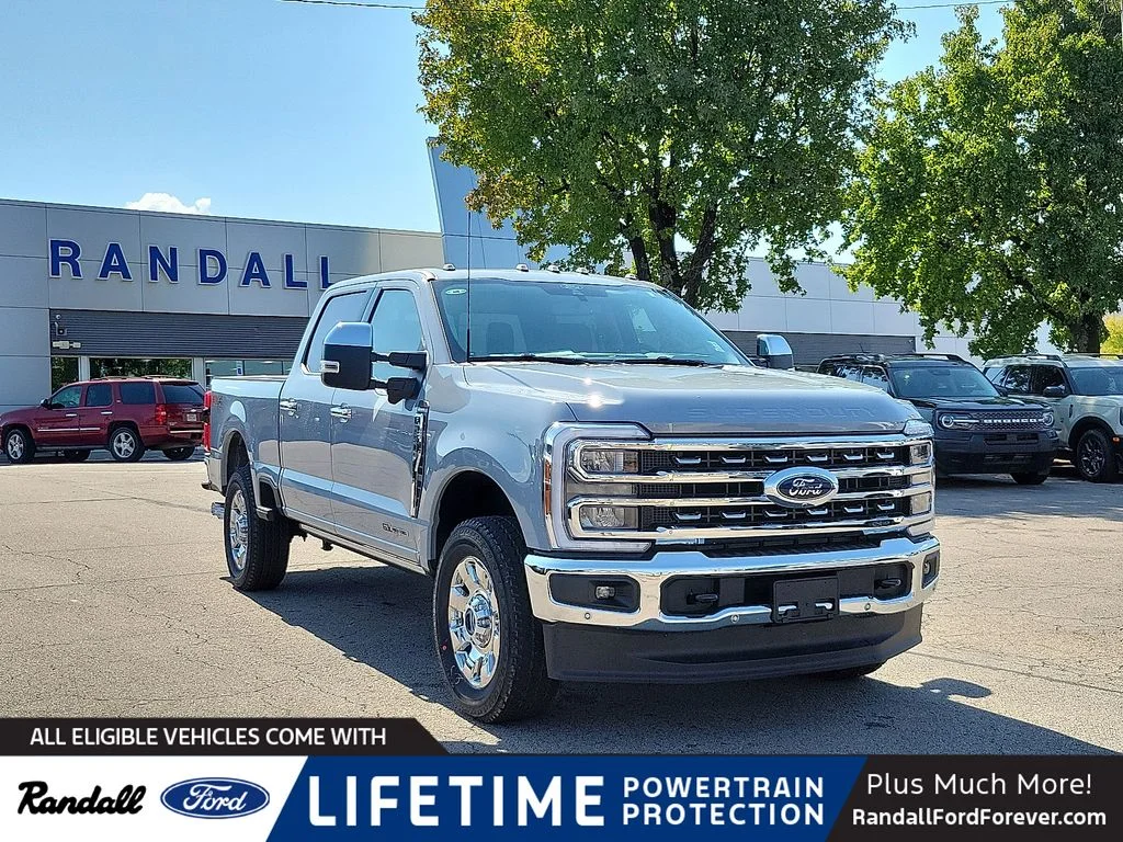 New 2026 Glacier Gray Metallic Tri-Coat Ford F-250® Lariat® image 1