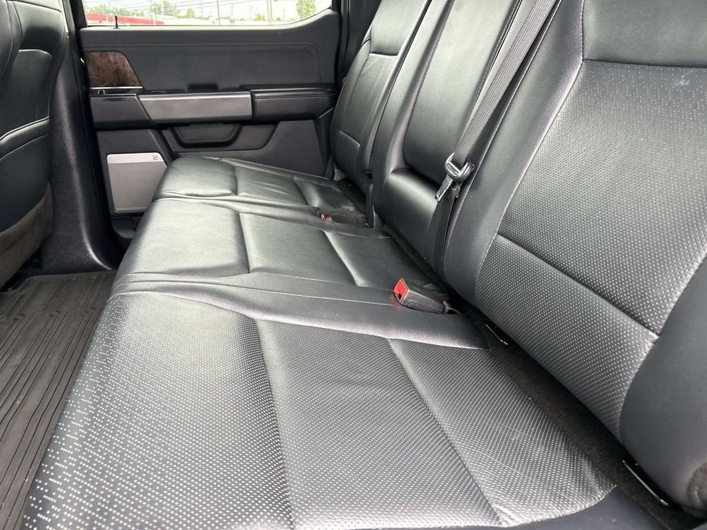 Used 2021 Agate Black Metallic Ford Lariat image 20