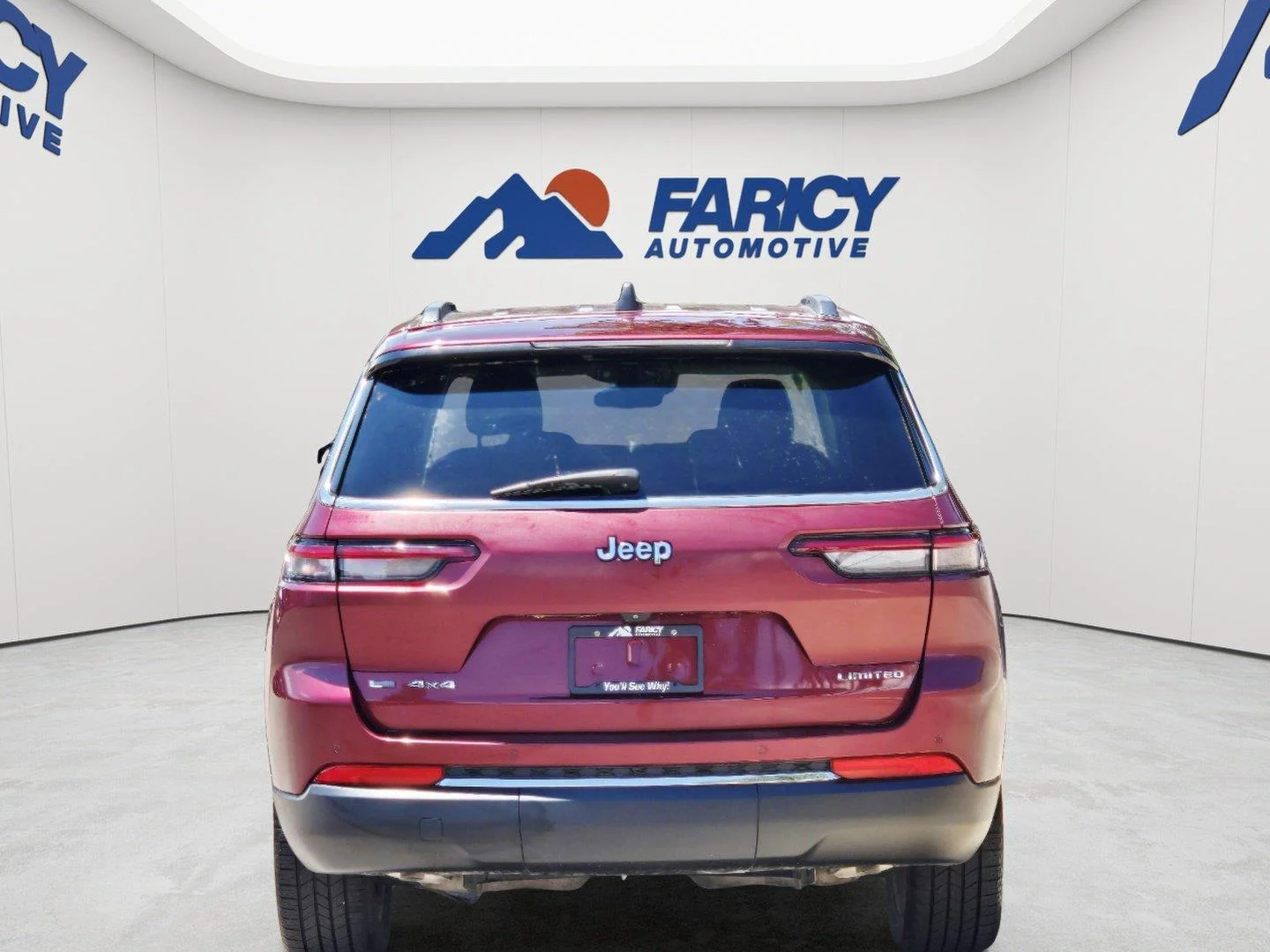 Used 2021 Velvet Red Pearlcoat Jeep Limited image 5