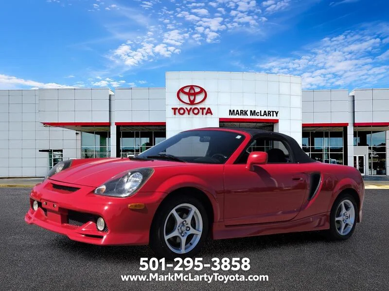 Used 2001 Absolutely Red TOYOTA 2DR CONV MANUAL image 9