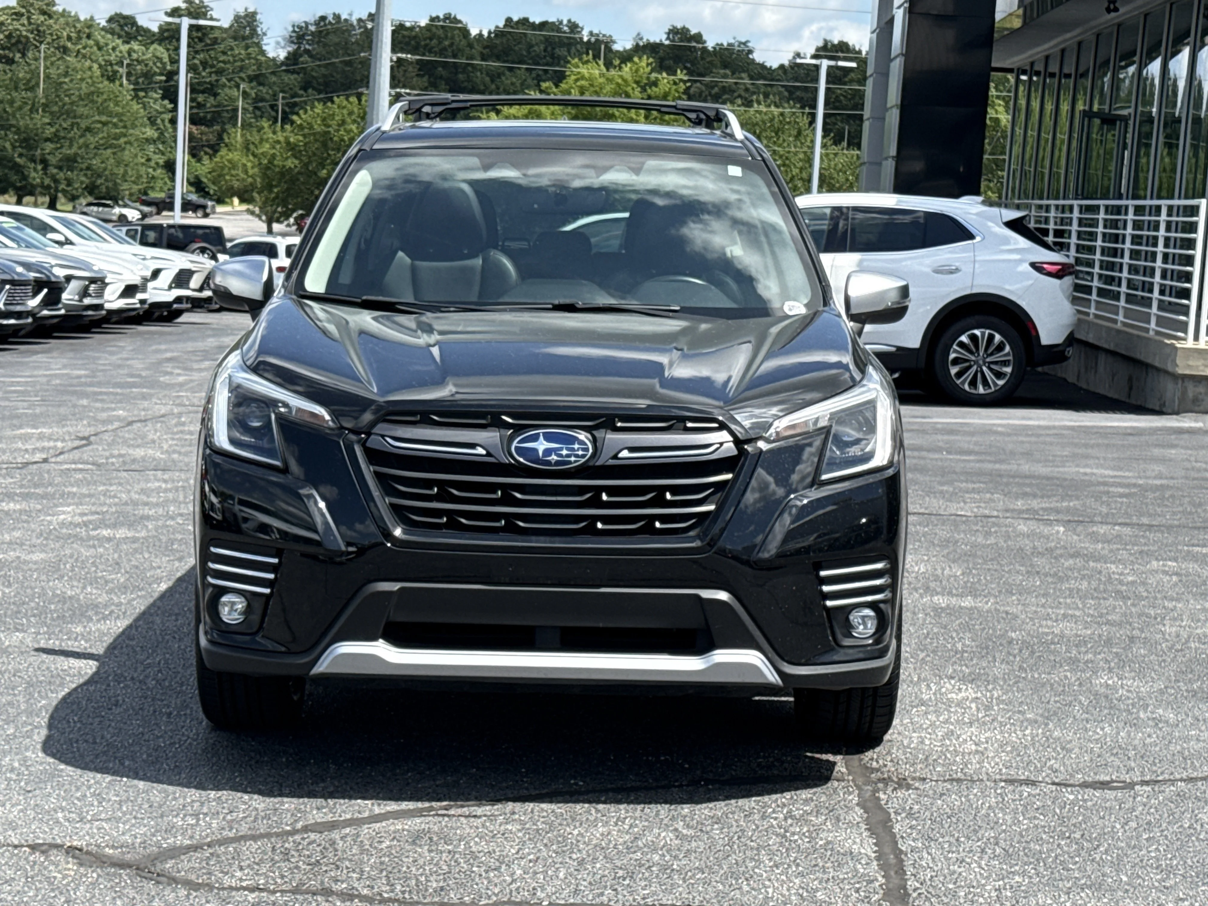 Used 2023 Crystal Black Silica Subaru Touring AWD image 16