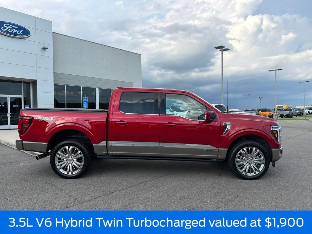 Certified Used 2025 Rapid Red Metallic Tinted Clearcoat Ford King Ranch image 3