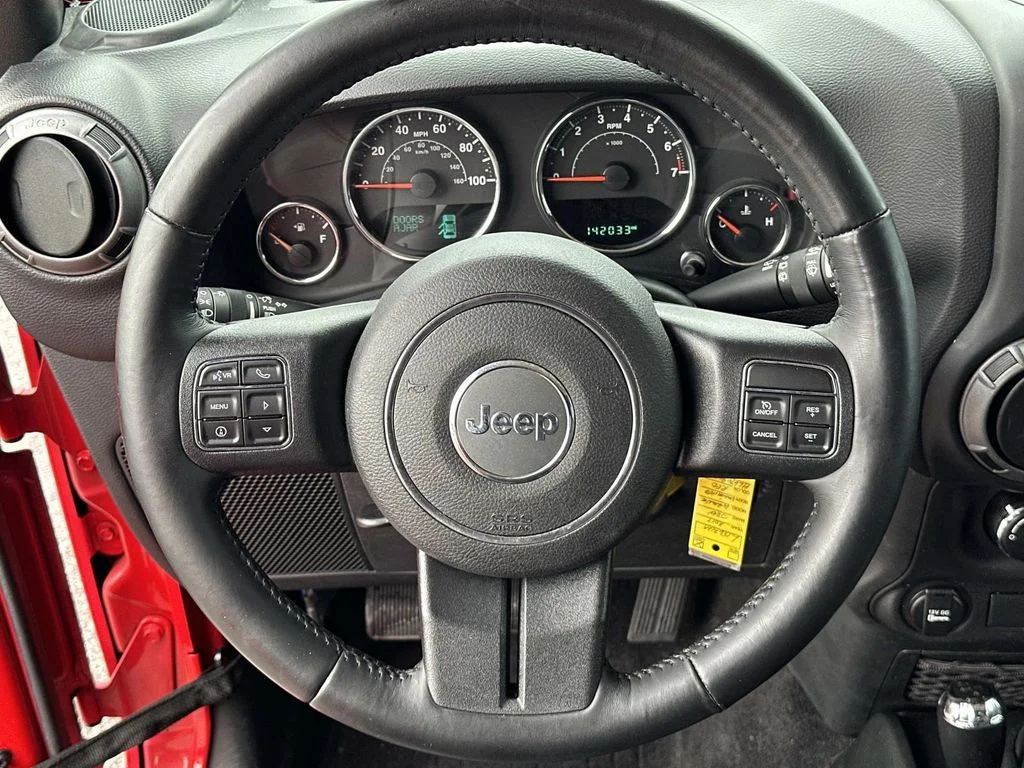 Used 2017 Red Jeep Unlimited Sport image 20