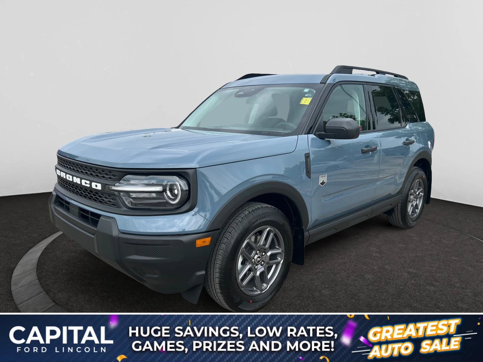 New 2026 Azure Grey Metallic Tri-Coat Ford Big Bend image 1