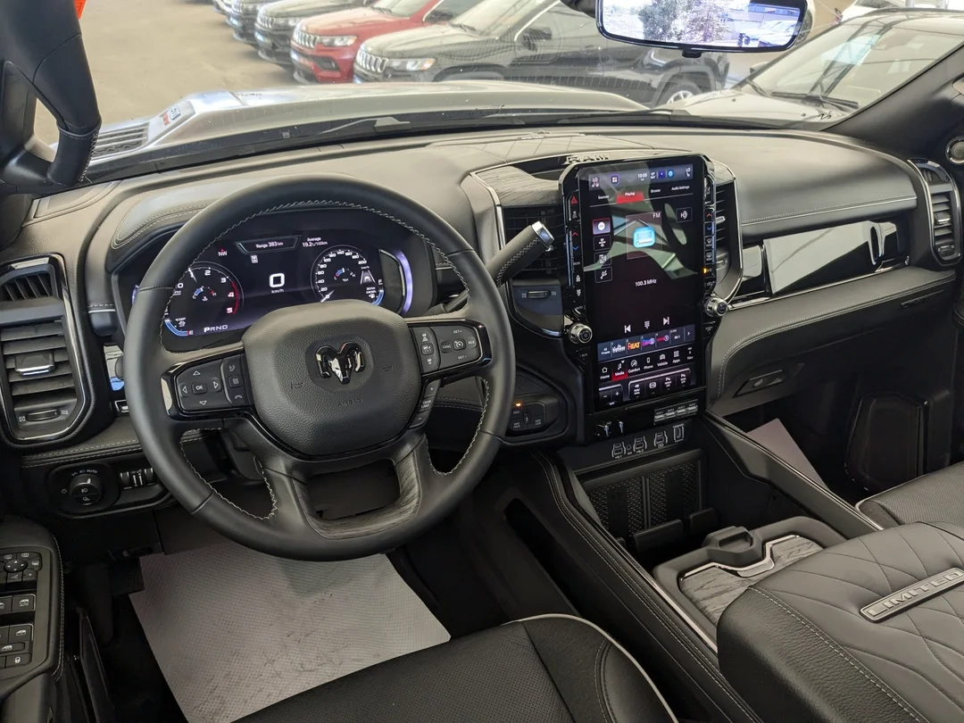 Certified Used 2026 Black RAM Limited Mega Cab - - 4x4 - Night Edition - Matte Black Wrap - Harman Kardon Audio & More! image 25