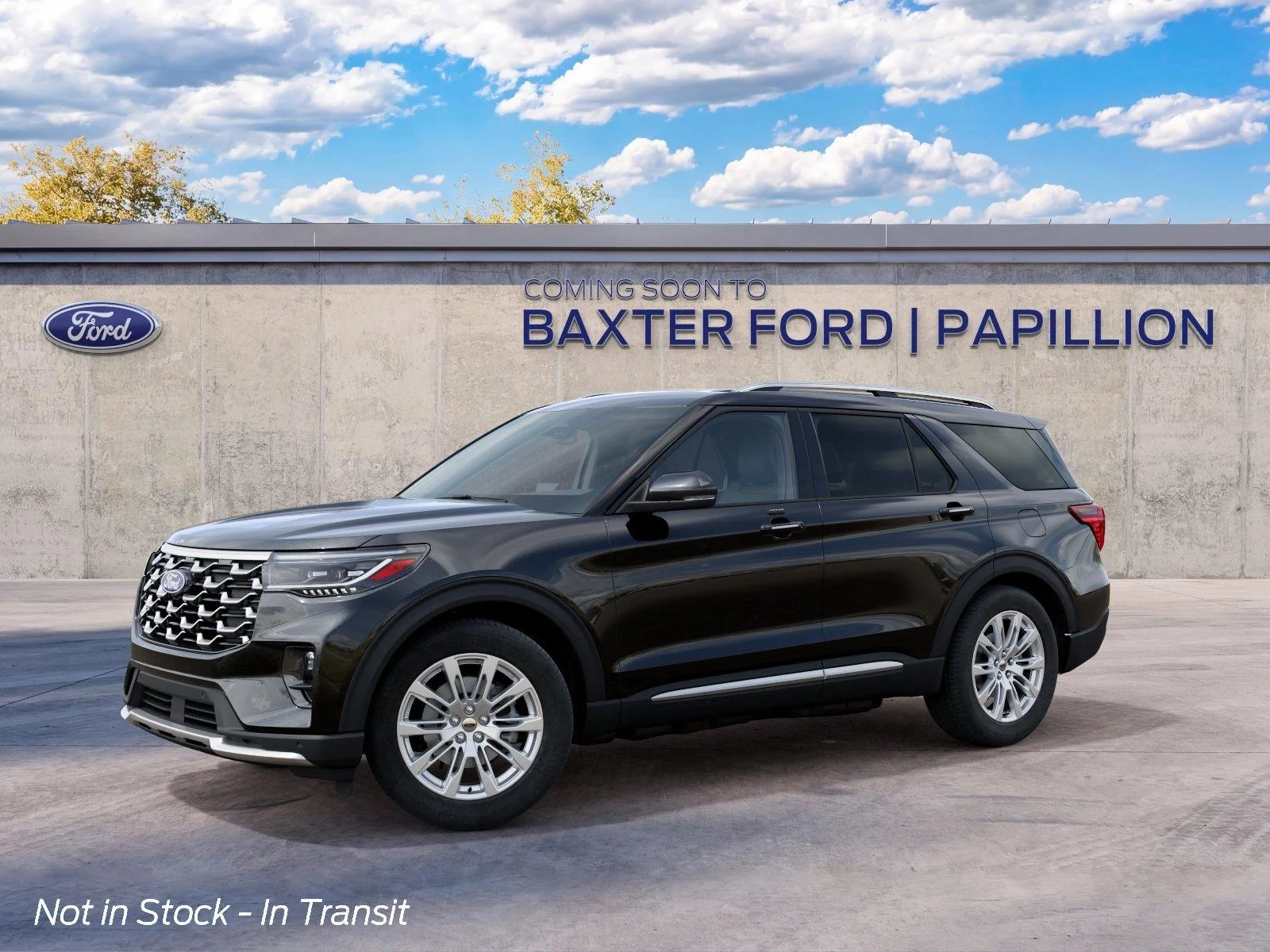 New 2027 Agate Black Metallic Ford Platinum image 17
