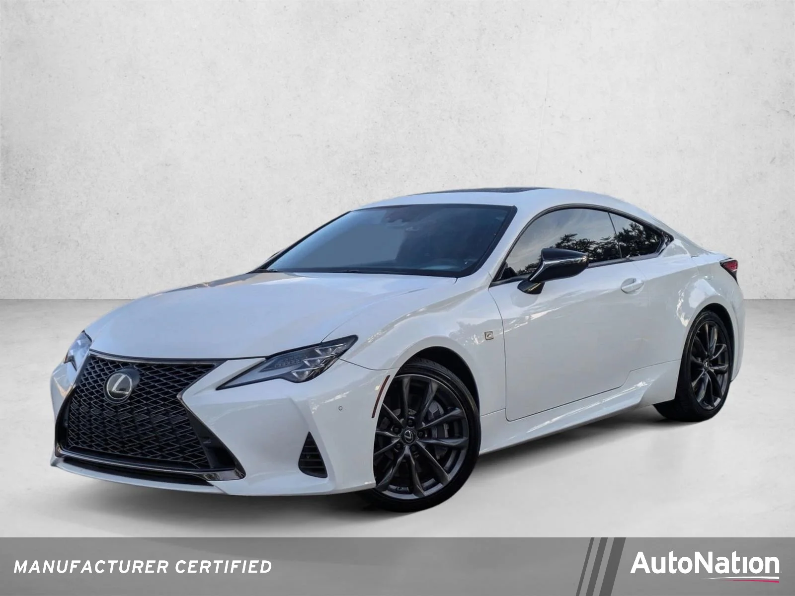 Certified Used 2021 Ultra White Lexus F SPORT image 1
