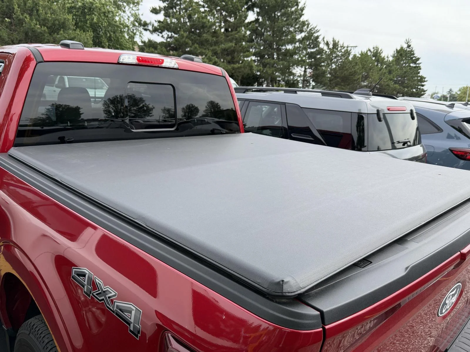 Used 2024 Rapid Red Metallic Tinted Clearcoat Ford XLT image 10