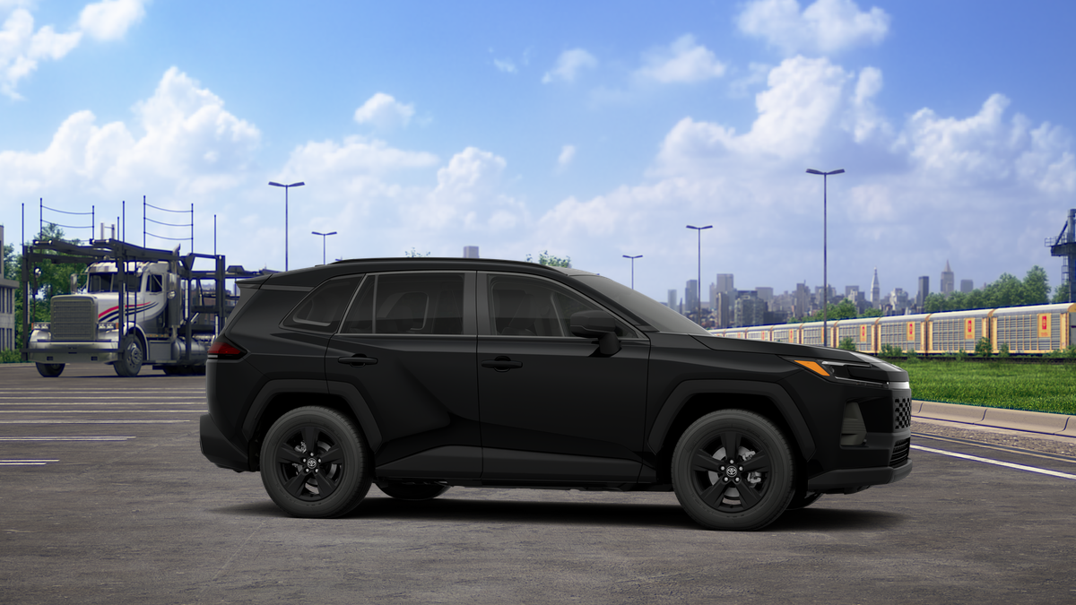 New 2026 Midnight Black Metallic Toyota LE image 13