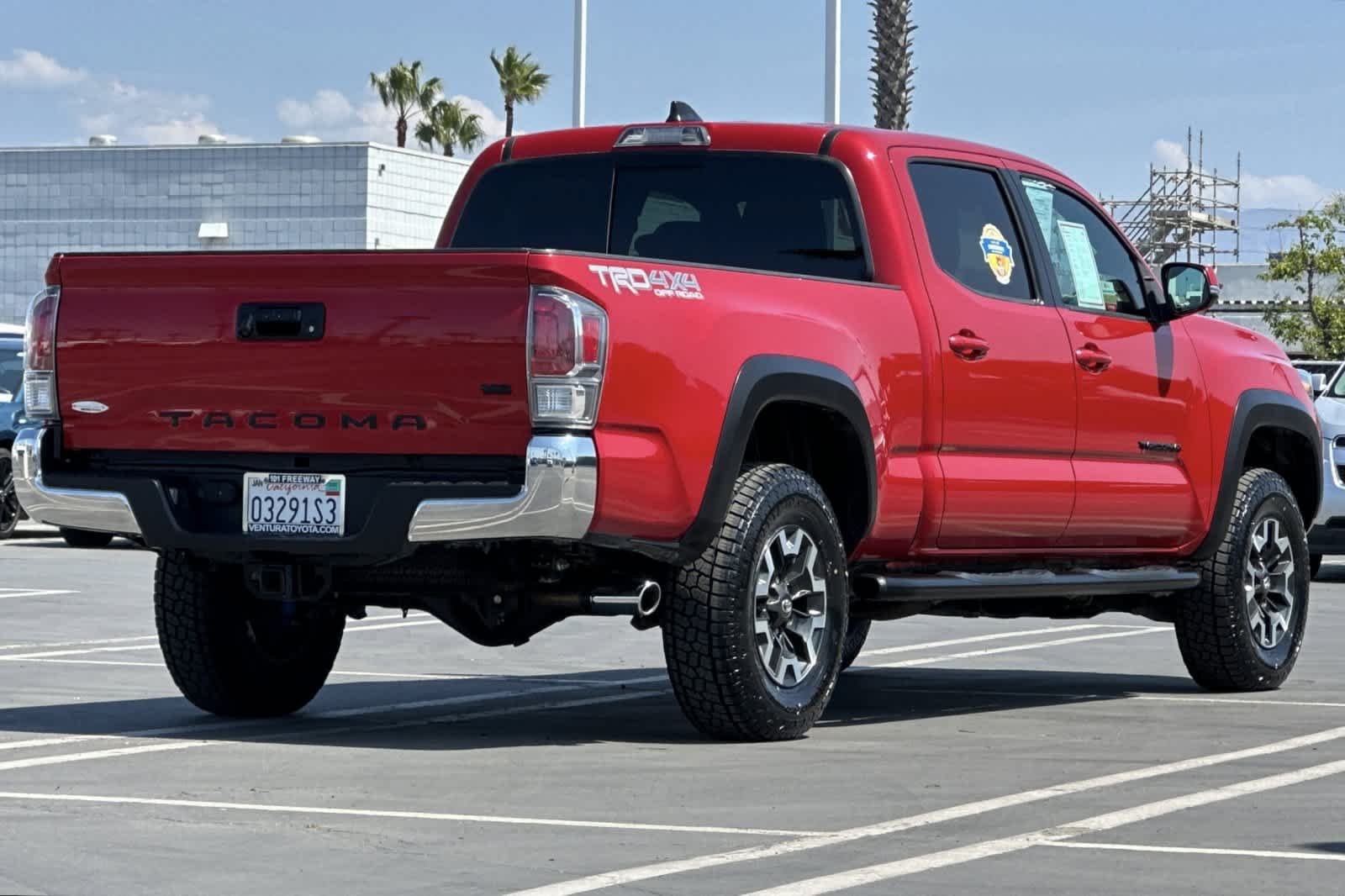 Certified Used 2023 Barcelona Red Metallic Toyota TRD Off Road image 4