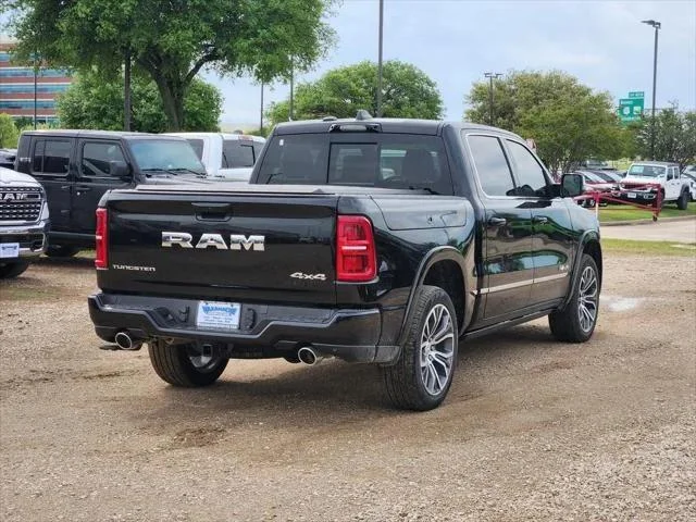 New 2026 Diamond Black Crystal Pearl-Coat Exterior Paint RAM Tungsten image 4