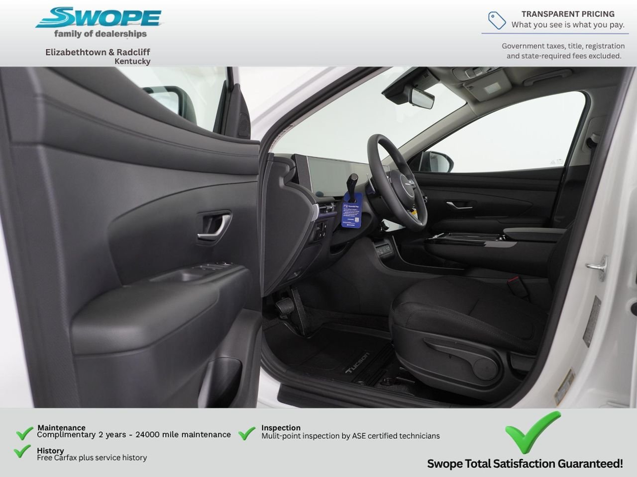 New 2026 Creamy White Pearl Hyundai Blue image 13
